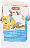 Biscoitos Crunchy Cake para pássaros
