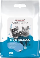 Lingettes nettoyantes pour les yeux des chiens et chats Oropharma