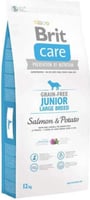 BRIT CARE Grain-Free Junior Large Breed Salmon & Potato 
