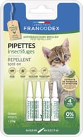 Francodex Pipette antiparassitarie contro insetti per gatti e gattini
