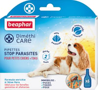 DiméthiCARE, pipetas de prevenção de pulgas para cães