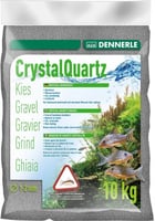 DENNERLE Crystal Quarz Schiefergrauer kristalliner Quarzkies 1-2mm