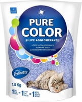 Kattenbakvulling Pure Color blauw