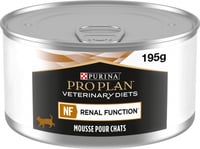 Paté PRO PLAN Veterinary Diets Feline NF ST/OX Renal Function in mousse - 195g