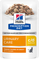 HILL´S Prescription Diet Urinary c/d Multicare sobres para gatos