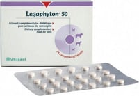 Legaphyton 50 Vetoquinol complemento para insuficiência hepatico para cão e gato