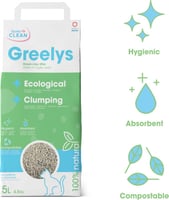 Areia mineral natural de argila verde Quality Clean GREELYS