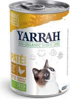 Patè Yarrah Bio 400g Senza Cereali per gatti adulti - 2 sapori a scelta