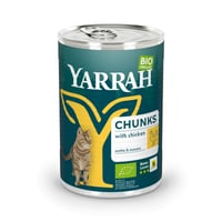 Patê em Pedaços Yarrah Bio 405g para Gato Adulto - 3 sabores à escolha