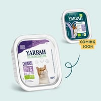 Patê em pedaços Yarrah Bio 100g Sem Cereais para Gato Adulto - 3 sabores á escolha