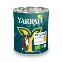 Yarrah Biologisch Stoofpotje 405g of 820g voor Volwassen Honden - 2 smaken naar keuze