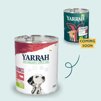 Pâtée en Bouchée Yarrah Bio 405g ou 820g pour Chien Adulte - 2 saveurs au choix