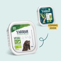 Patê Sem cereais para cães adultos YARRAH Vega Bio 150g