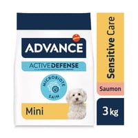 Advance Mini Sensitive con salmón para perro de tamaño pequeño