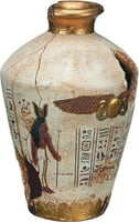 Decoração para Aquário frasco egípcio