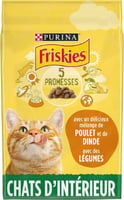 Ração para Gato de interior Friskies sabor a frango
