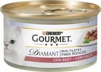 GOURMET Diamant Filetes - 3 recetas de comida húmeda