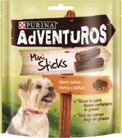 Leckerlis Adventuros Sticks Wildbison für Hunde
