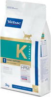 Virbac Veterinary HPM K1 - Kidney Support Alimentação para gato com problemas urinários e renais