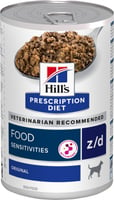 Ração úmida HILL'S Prescription Diet Z/D AB+ Food Sensitivities para cães adultos
