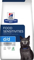 HILL'S Prescription Diet D/D Food Sensitivities für erwachsene Katzen - Ente & Erbsen