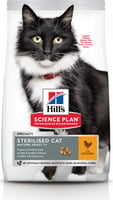 HILL'S Science Plan Feline Mature Adult 7+ Sterilised - Alimento seco de frango para gato sénior esterilizado