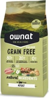 OWNAT PRIME Grain Free Adult senza cereali pollo & tacchino per gatti adulti