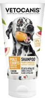  Vétocanis Shampooing pour chiens aux poils ras 