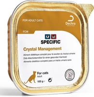7x Nassfutter SPECIFIC FCW Crystal Management Adult 100g für Katzen