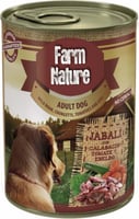 Patè FARM NATURE Cinghiale, Verdure & Aneto Senza Cereali per Cani Adulti - 2 formati disponibili