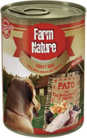 Comida húmeda FARM NATURE pato, albaricoque y trufa sin cereales para perros adultos - 2 formatos disponibles