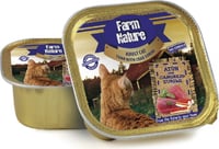 Patè FARM NATURE Senza Cereali 100g per Gatti Adulti - 4 gusti a scelta