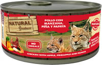 Graanvrij natvoer NATURAL GREATNESS voor volwassen katten 200g - 3 smaken naar keuze