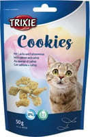 Petisco Cookies de Salmão e erva-gato para Gatos Adultos