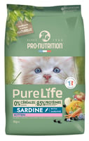 PRO-NUTRITION Pure Life Sans Céréales Kitten à la Sardine pour Chaton