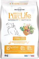 PRO-NUTRITION Pure Life Sterilized Sem Cereais Ração seca para gato esterilizado ou com excesso de peso