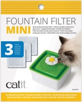 Filtres double action pour fontaine chat Catit Mini Flower 