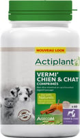 ACTI Vermi cão e gato - expulsar os parasitas intestinais - 60 comprimidos