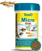 Tetra micro sticks para peixes pequenos