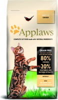 APPLAWS Grain Free Pollo pienso para gatos adultos sin cereales