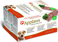 APPLAWS MULTIPACK Pâtées Fresh Selection pour chien Adulte - 5x150g