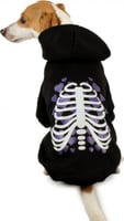 Hondentrui met skelet ZOLIA Festive Halloween - Maat S tot XL