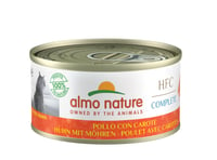 ALMO NATURE HFC 70g Getreidefreies Alleinfutter für Katzen - 4 Geschmacksrichtungen zur Auswahl