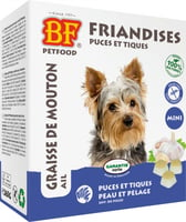 BF PETFOOD - BIOFOOD Bombons anti pulgas & carraças para cães