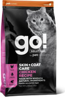 PETCUREAN GO! SKIN + COAT mit Huhn für Katzen und Kätzchen