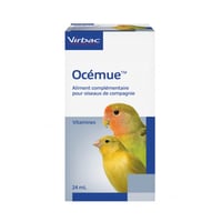 Virbac Ocemue Vitaminas para promover a muda das aves