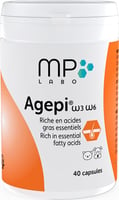 MP Labo Agepi Omega 3 et 6 Per la pelle e il manto