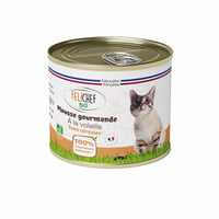 FELICHEF BIO Paté BIO Senza Cereali in Mousse per Gatto adulto - 2 sapori a scelta