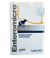 Enteromicro Complex Präbiotika und Probiotika für Hunde und Katzen - 32 Tabletten