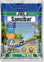 JBL Sansibar Grey areia fina para aquários de água doce ou água do mar
